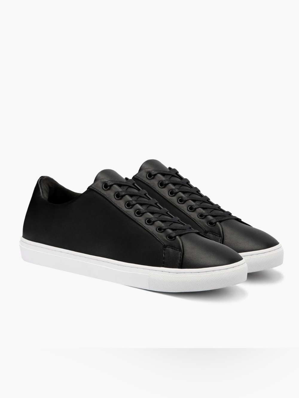 Thursday Boot Company Black Low-Top Sneakers with White Sole